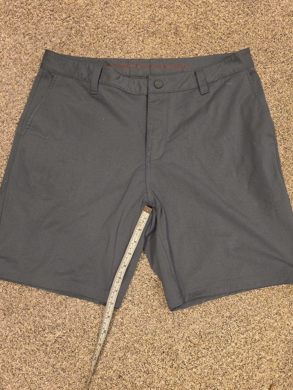 RHONE Men's Hybrid Shorts - Charcoal Gray
